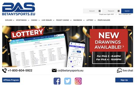 BetAnySports Sportsbook, Casino, Racebook and Lottery Room.